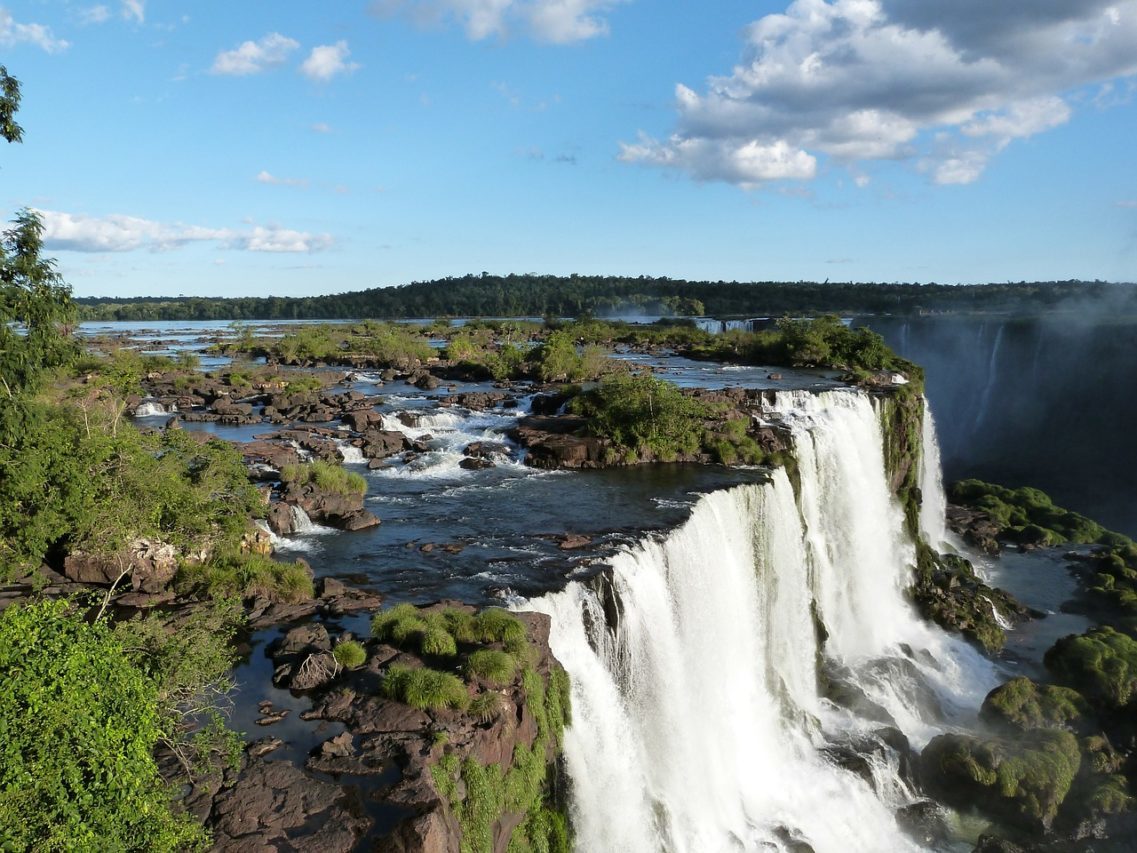 Iguazu Falls from above